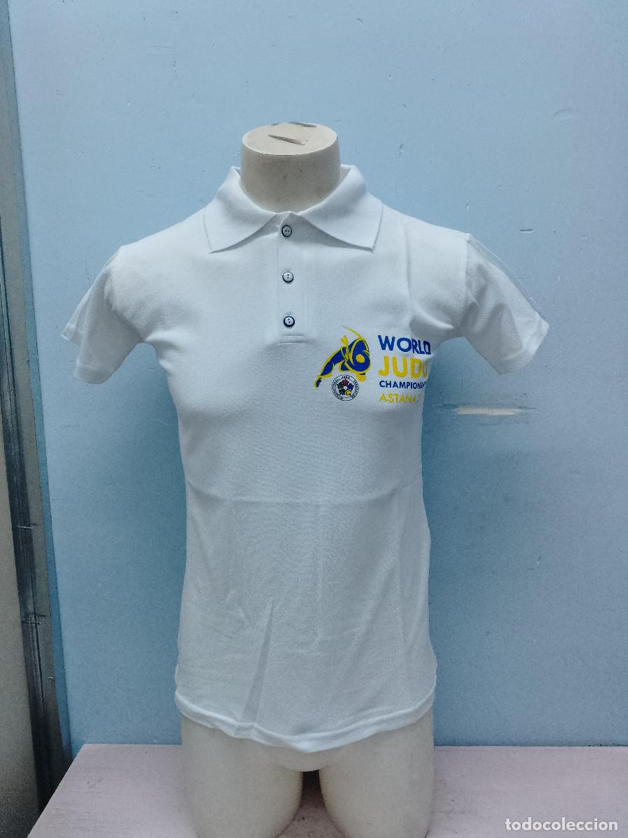 Coleccionismo deportivo: Kazajist&aacute;n Astana World Cup Judo camiseta polo jersey martial arts M 50cts