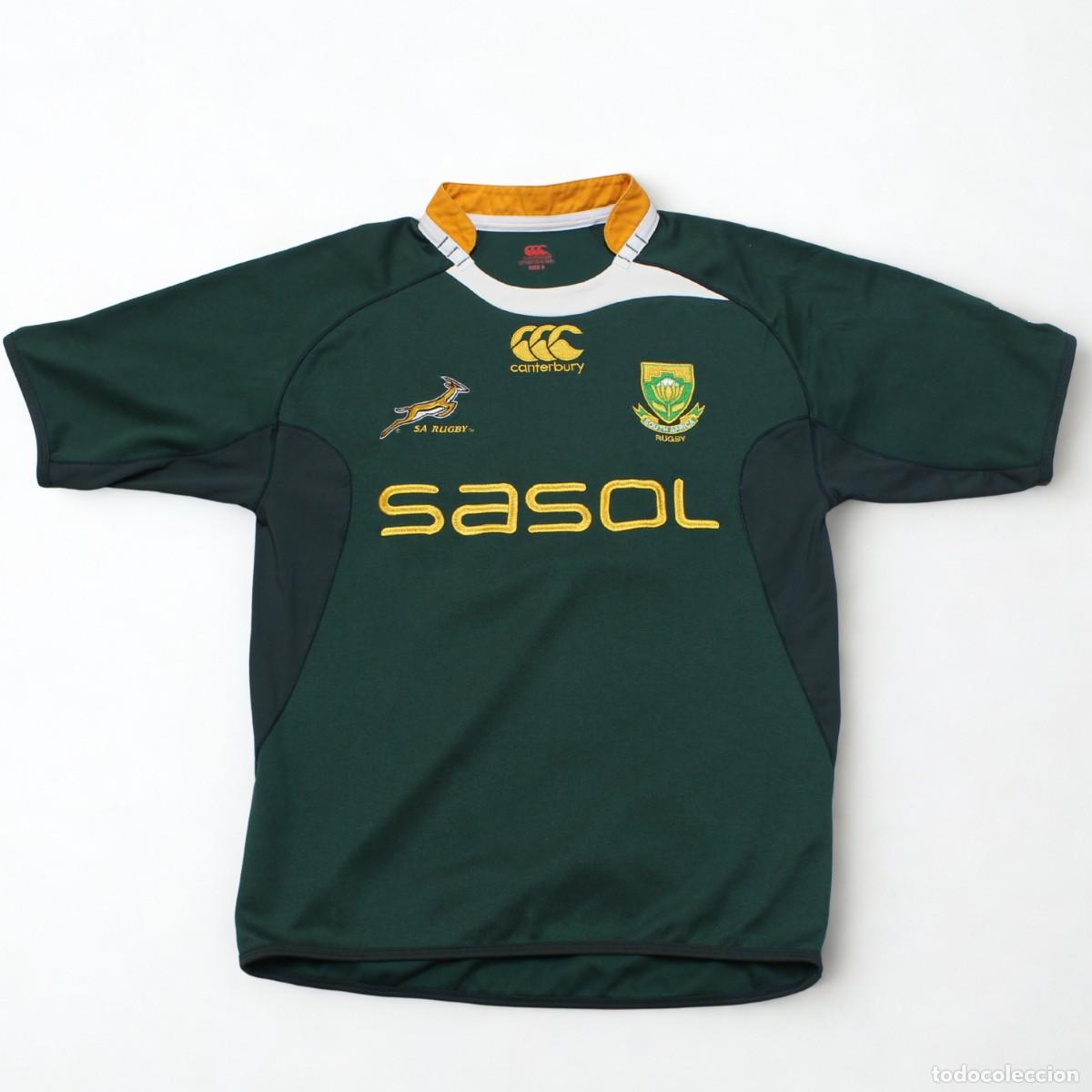 Coleccionismo deportivo: Camiseta Canterbury Springboks South Africa Rugby 2009 Sasol Talla S