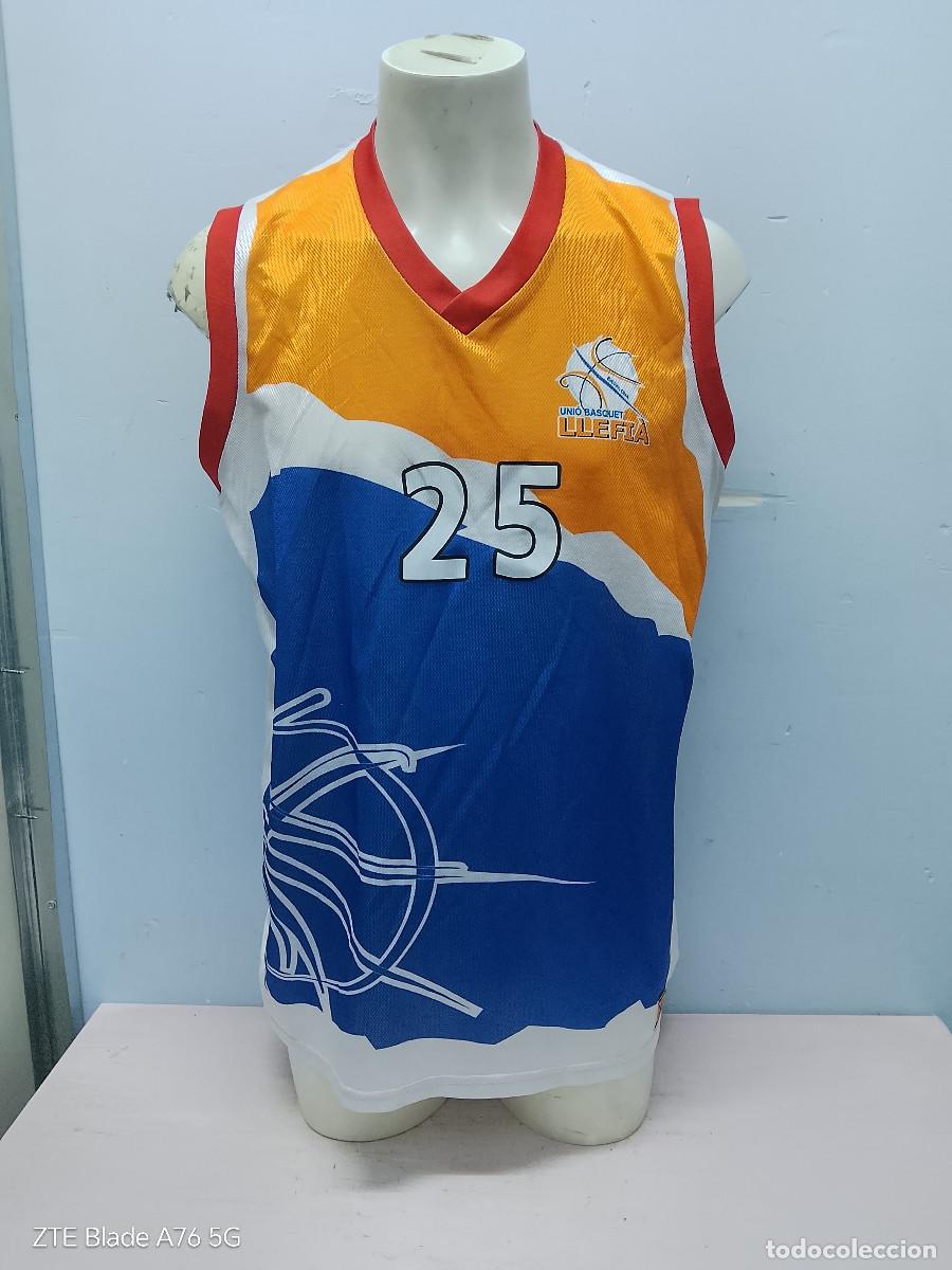 Colecionismo desportivo: Llefia badalona basketball basket shirt camiseta xl 59 catalunya basquet