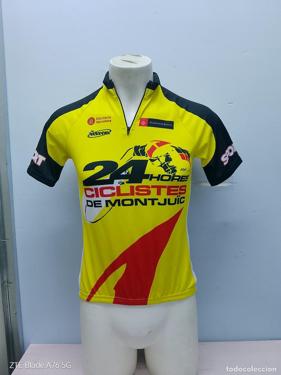 Coleccionismo deportivo: 24 Hores Ciclistas de Montju&iuml;c BArcelona ciclismo ciclista maillot M 50cts