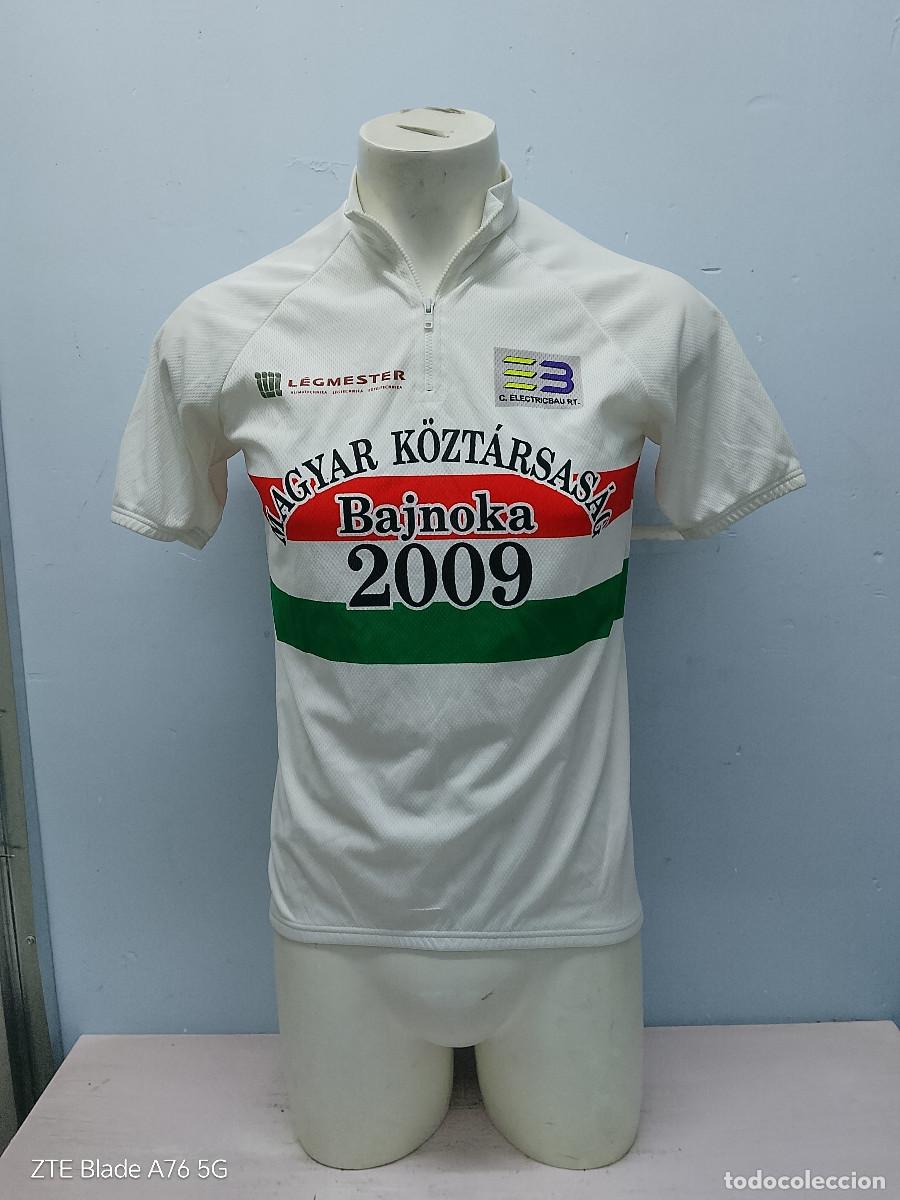 Coleccionismo deportivo: Magyar K&ouml;zt&aacute;rsas&aacute;g Bajnoka 2009 Hungary maillot ciclismo ciclista cycling jersey L 53cts