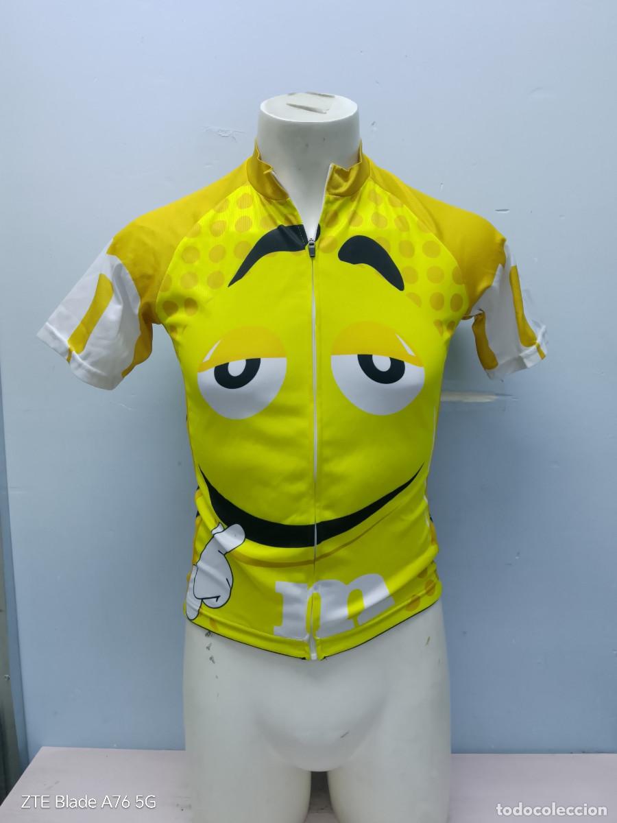 Coleccionismo deportivo: M&M'S maillot ciclismo ciclista m 50cts cycling jersey