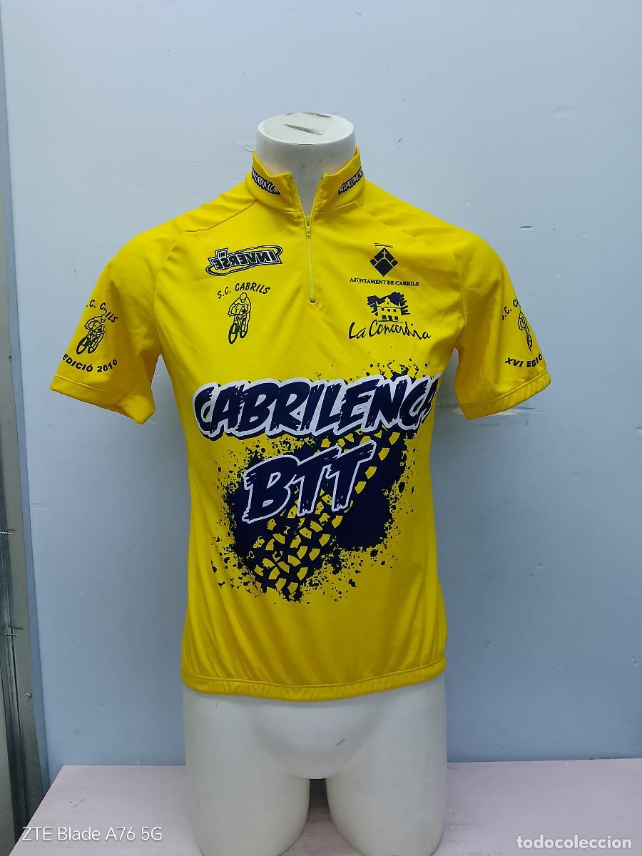 Coleccionismo deportivo: Cabrils BTT Cabrilenca maillot ciclismo ciclista L 53cts catalunya