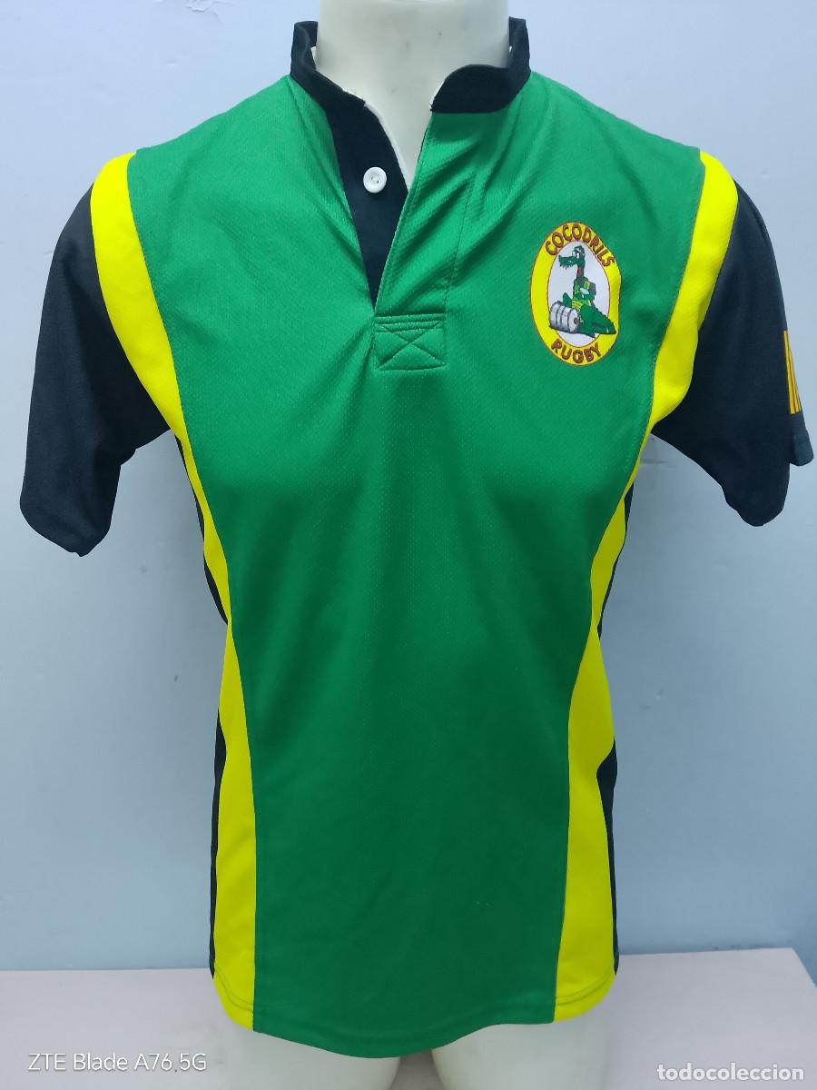 Coleccionismo deportivo: Cocodrils RSV Rugby Salesians Viladecans camiseta shirt jersey beer m-l 53cts