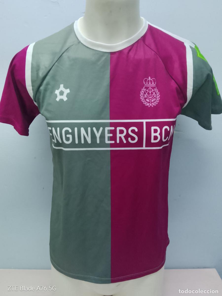 Coleccionismo deportivo: Enginyers BCN barcelona camiseta shirt rugby tecnic m 53cts
