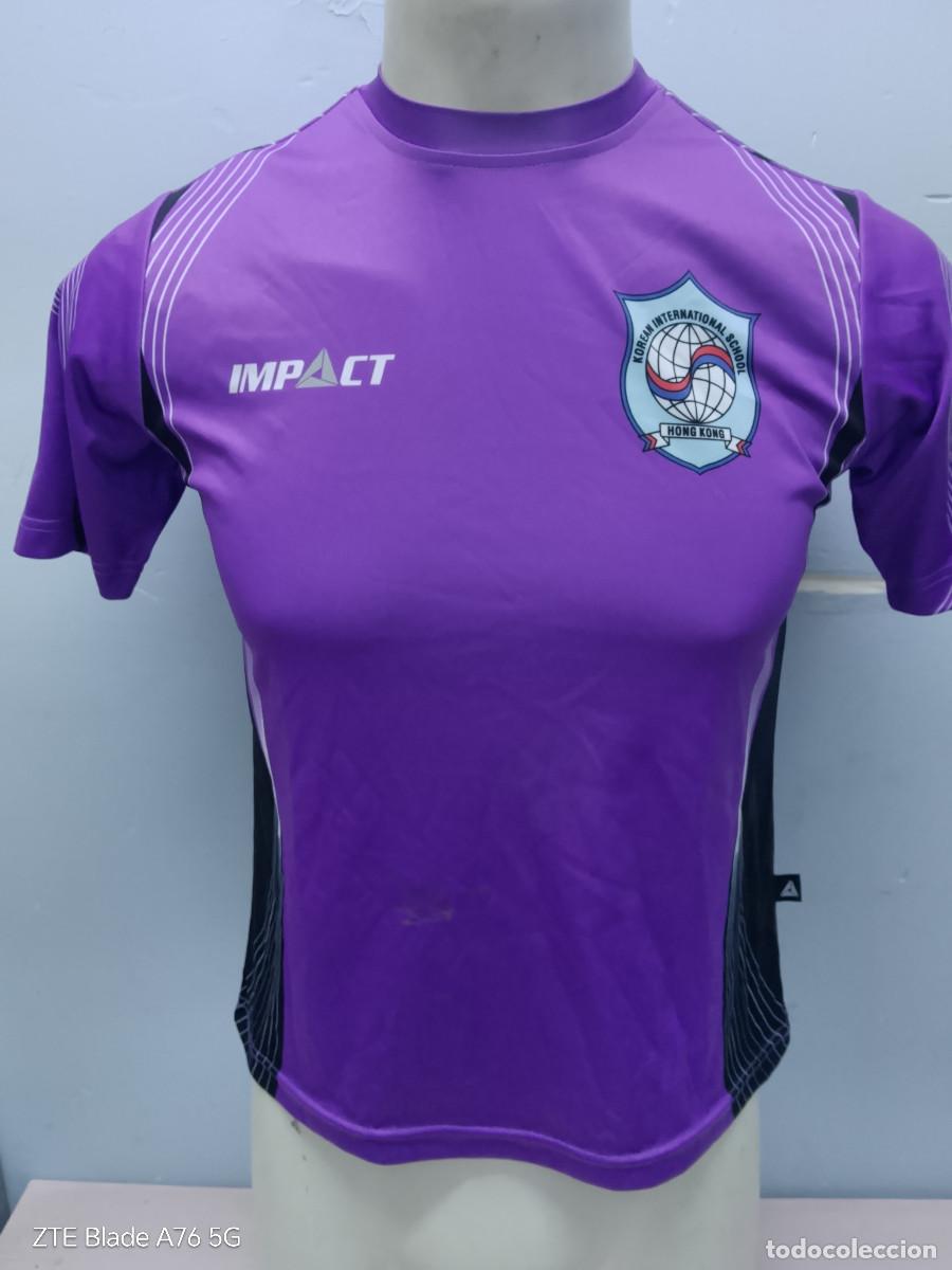 Coleccionismo deportivo: Korean International School martial arts shirt judo xs 48cts camiseta shirt k-pop kpop