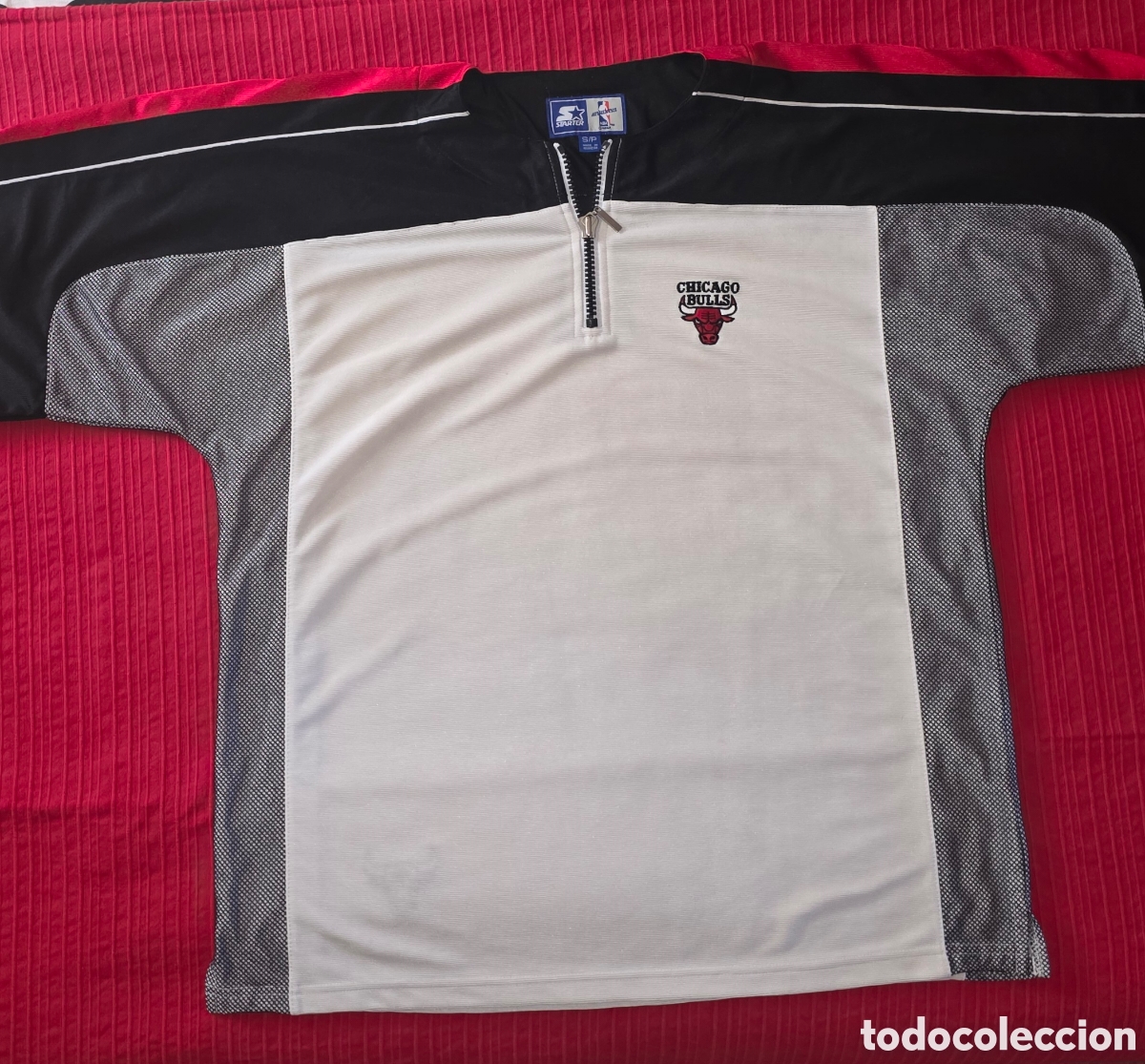 Coleccionismo deportivo: Camiseta Vintage Bulls Starter 90s talla S