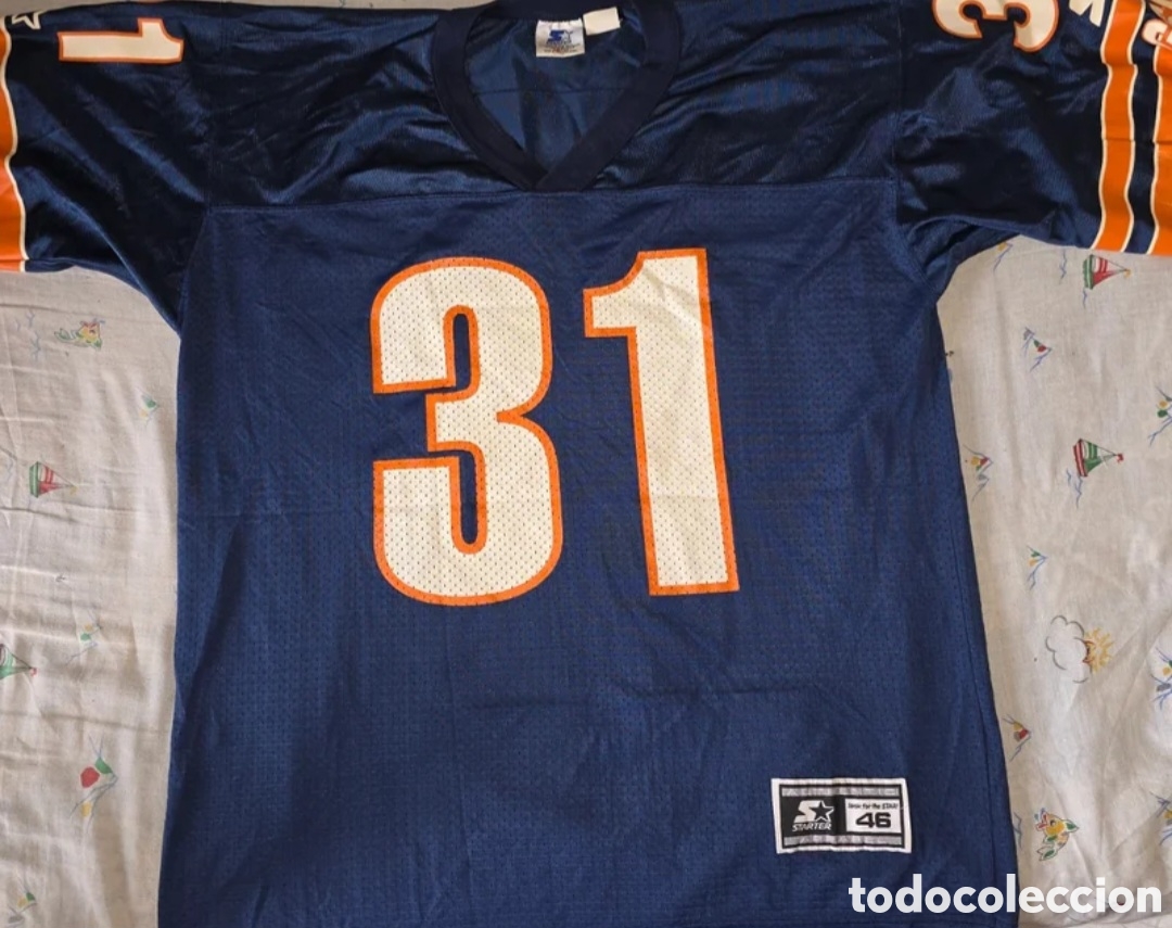 Coleccionismo deportivo: Camiseta Chicago Bears 31 Salaam Vintage 90 t 45M