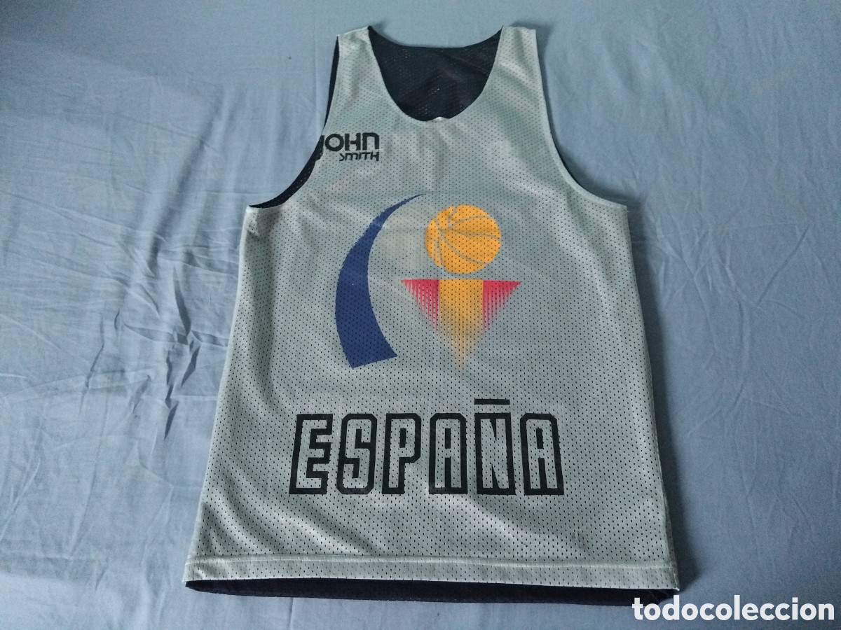 Coleccionismo deportivo: AZ Camiseta Espa&ntilde;a - Jhon Smith - talla M