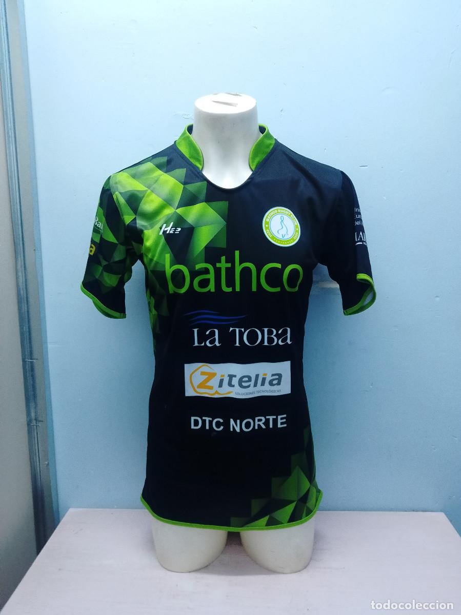 Coleccionismo deportivo: Bathco Rugby Club Santander camiseta shirt match worn jersey cantabria racing L 55cts