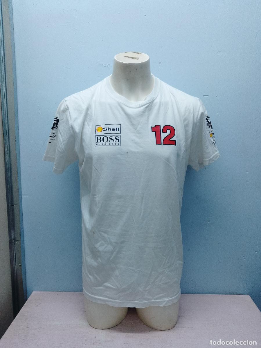 Coleccionismo deportivo: MClaren F1 Ayron Senna tribute F1 racing motor camiseta shirt XL 59cts
