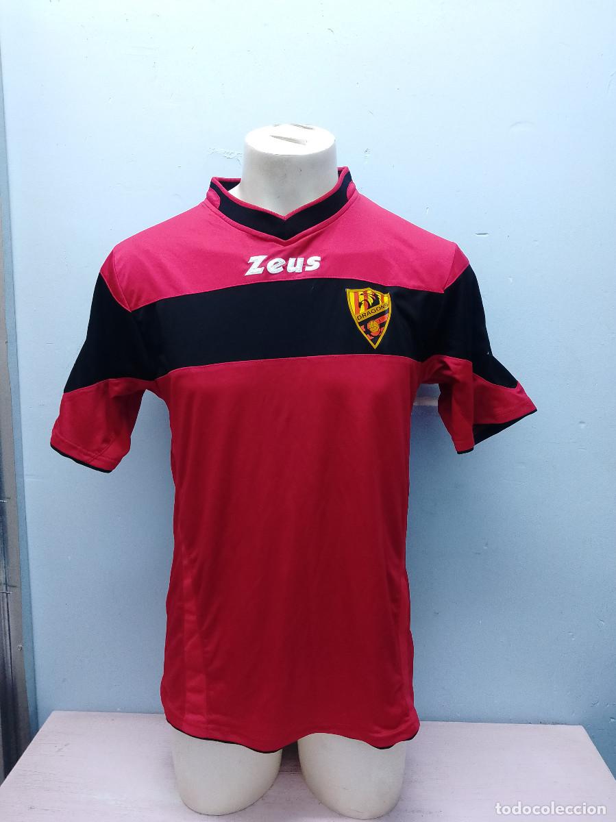 Coleccionismo deportivo: Barcelona Dragons fc camiseta futbol americano football shirt L 58tc