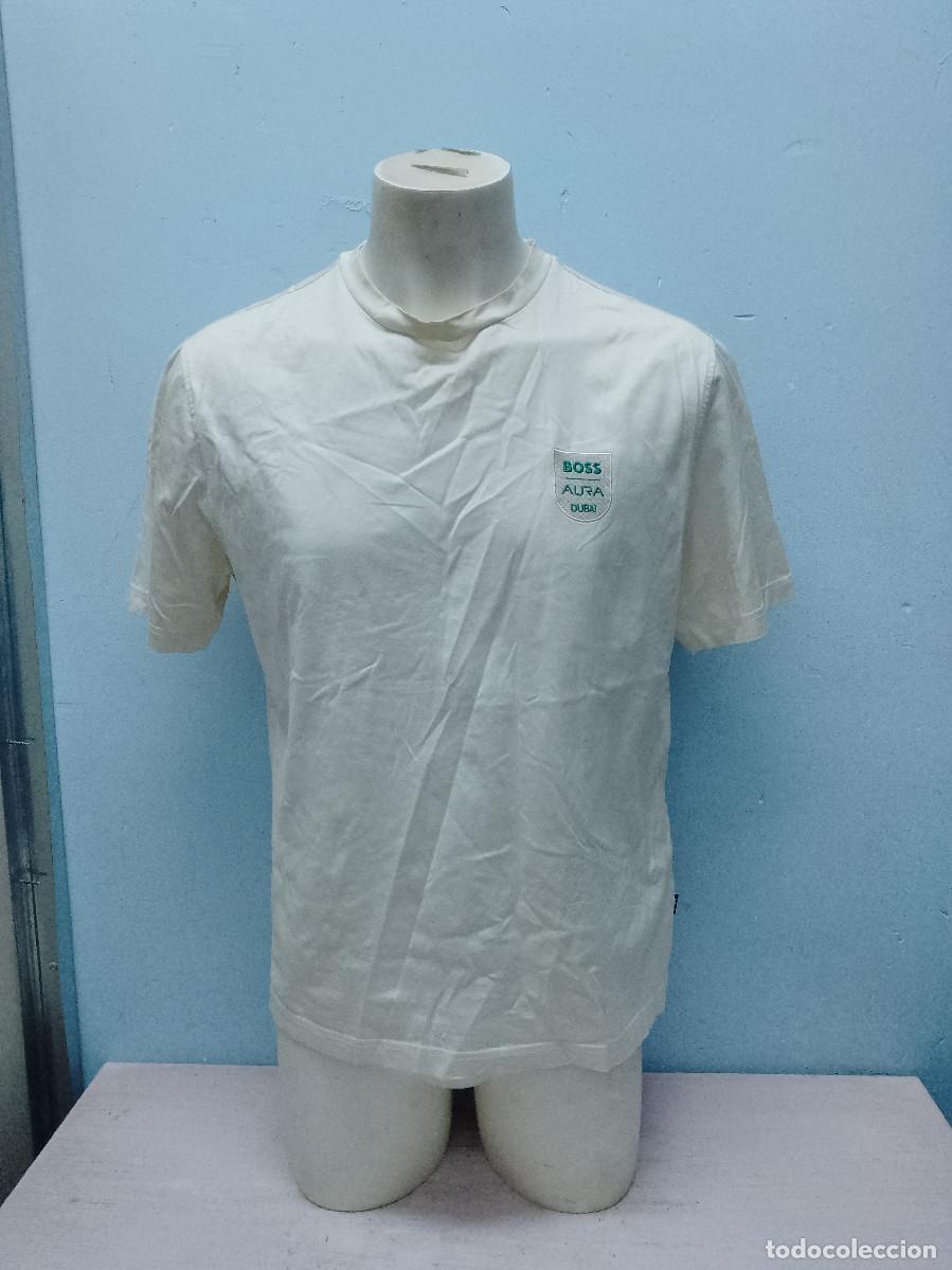 Coleccionismo deportivo: Aura Skypool Dubai swiming pool luxe shirt camiseta Hugo Boss L 57cts