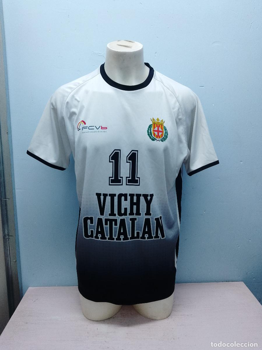 Coleccionismo deportivo: Federaci&oacute; Catalana de Voleibol camiseta volleyball shirt xl 60cts seleccion catalunya
