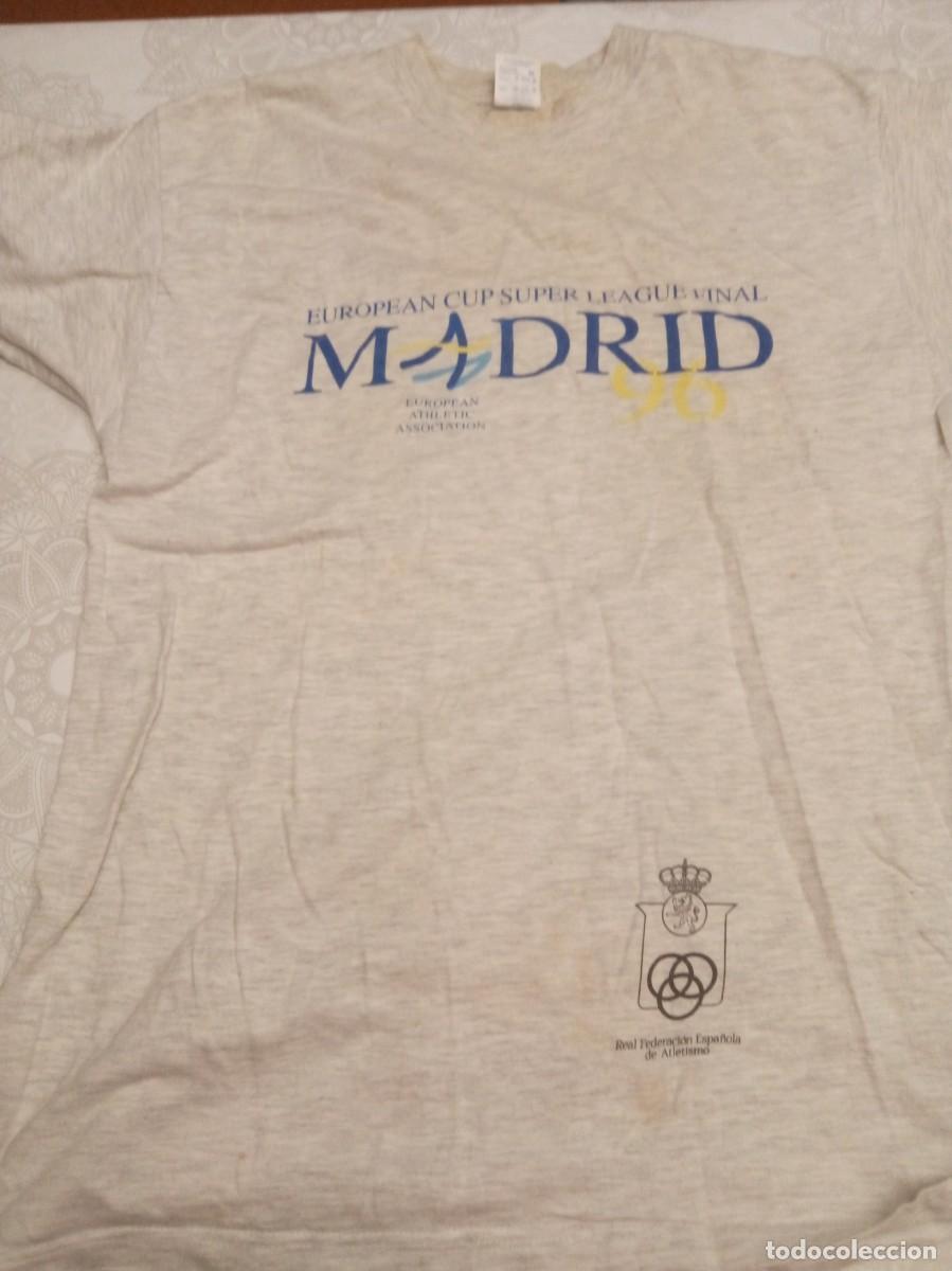Coleccionismo deportivo: Camiseta Super Liga de Atletismo Madrid 2026.