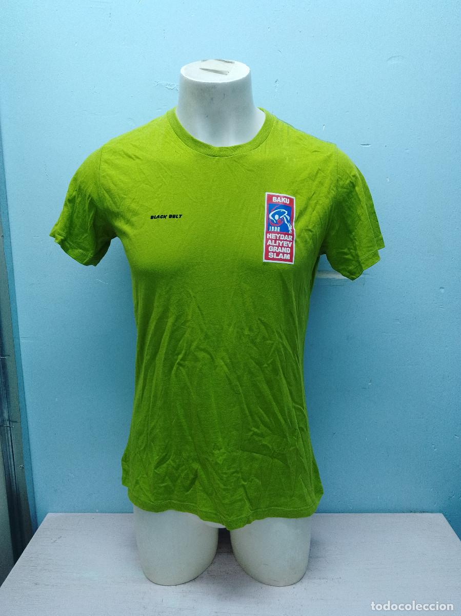 Coleccionismo deportivo: Heydar Aliyev Grand Slam Bak&uacute; Azerbayjan Judo shirt camiseta karate M 55cts