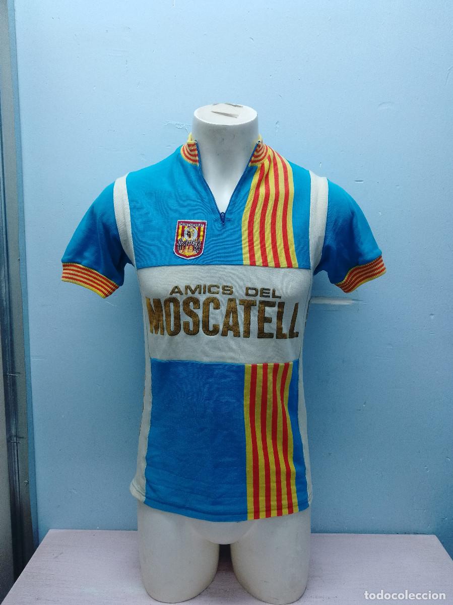 Coleccionismo deportivo: Maillot 1970 vintage catalunya ciclismo ciclista cycling jersey tecnic tecnico xl 52cts
