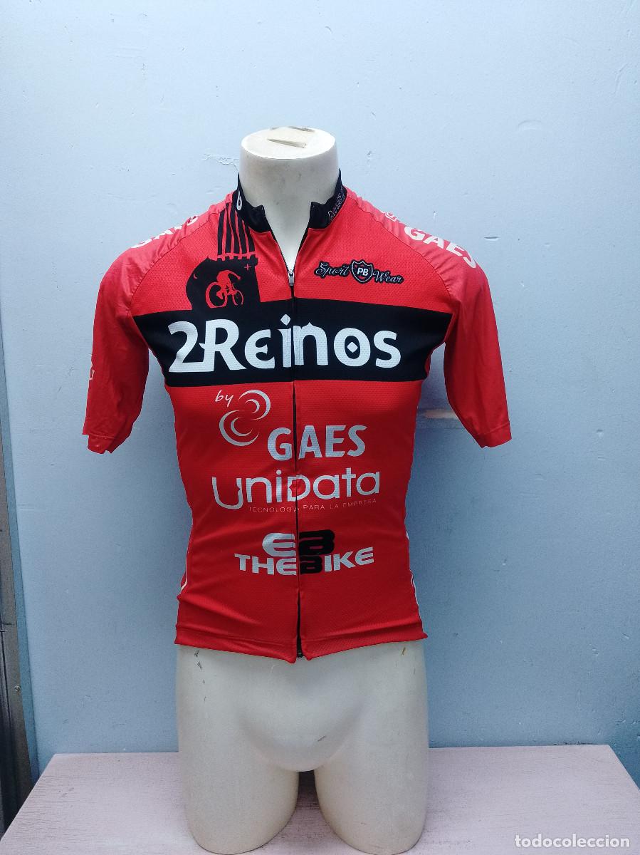 Coleccionismo deportivo: maillot oficial de la carrera de mountain bike 2Reinos MTB Race by GAES Murcia L 52cts