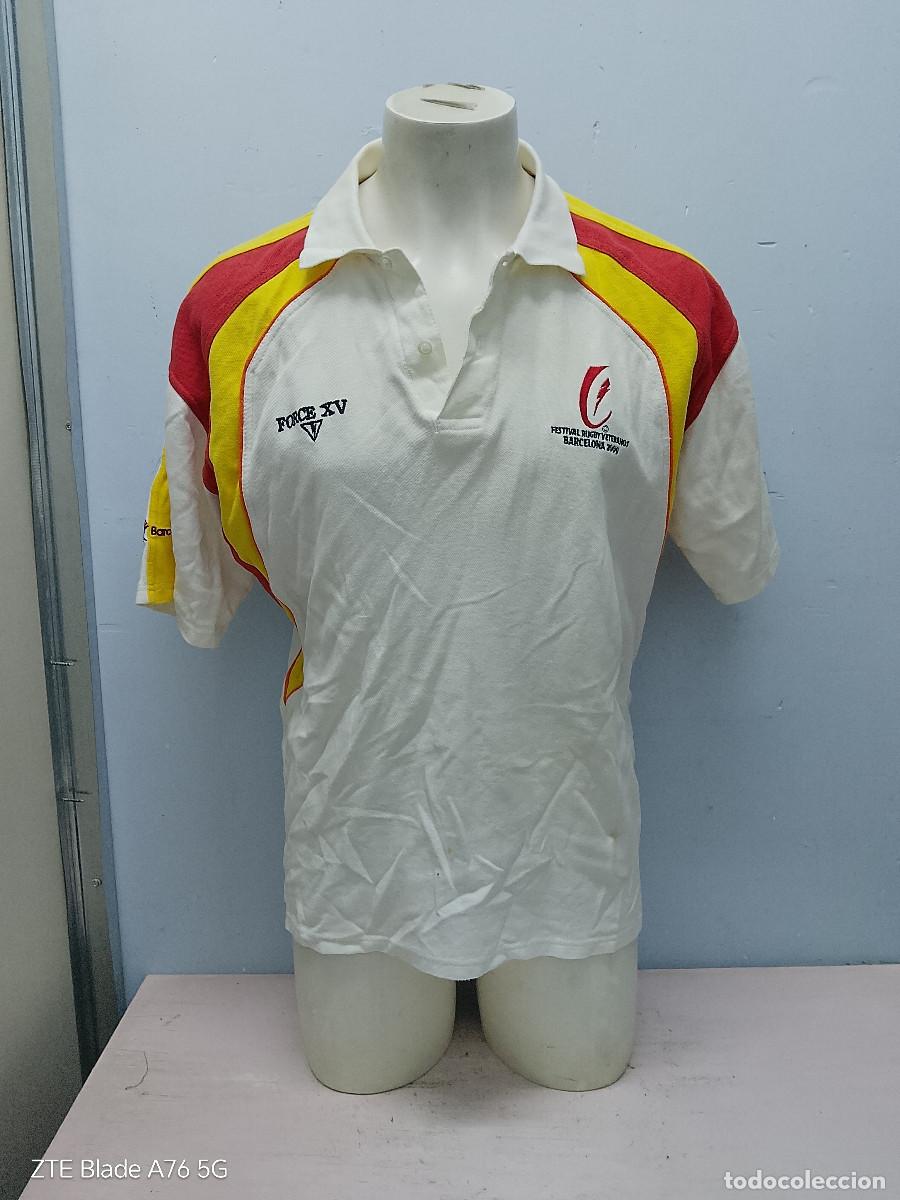 Coleccionismo deportivo: Rugby Veteranos Barcelona 2009 jersey shirt camiseta xxl 67cts