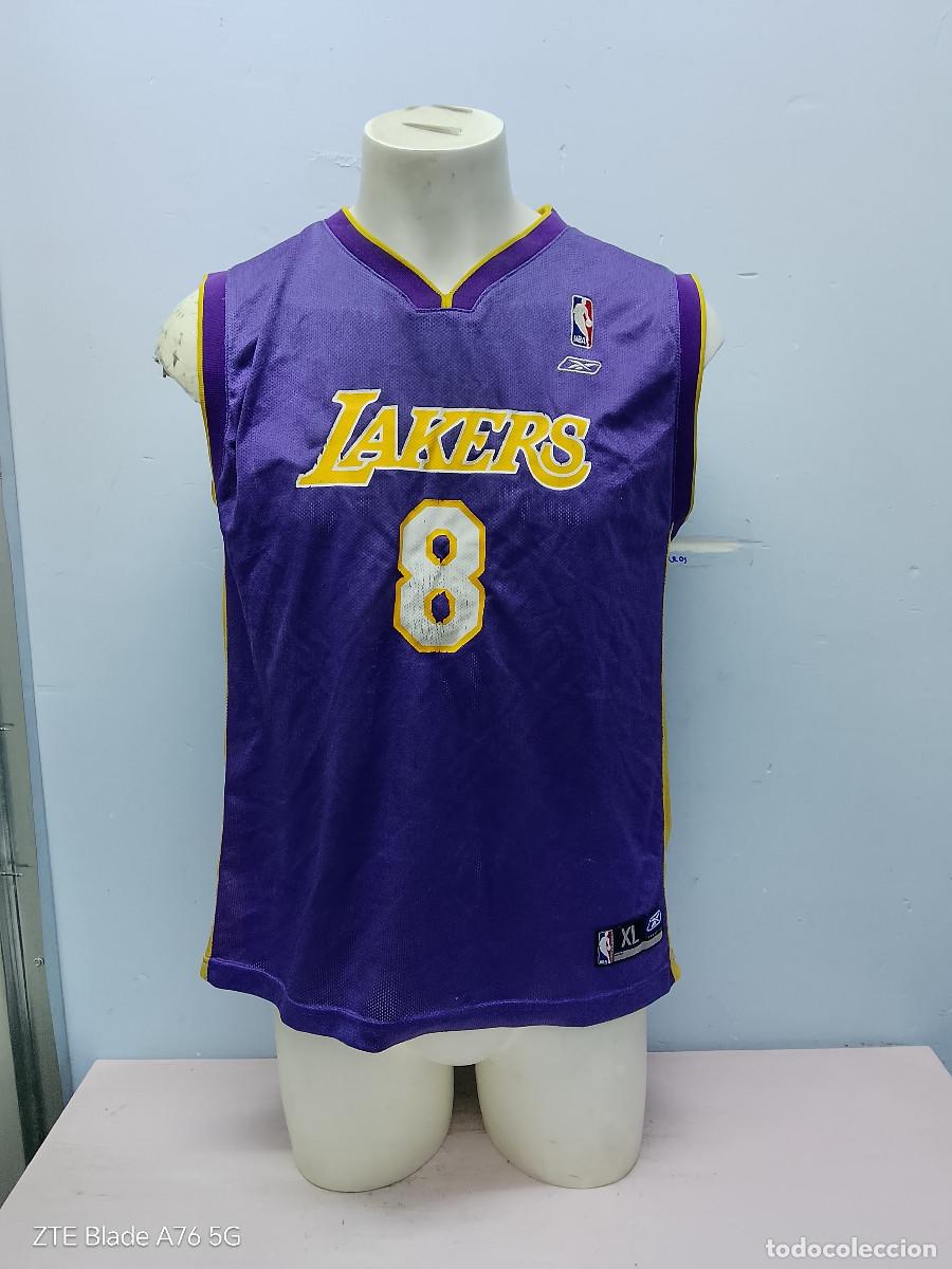 Coleccionismo deportivo: Kobe Bryant NBA Lakers basketball shirt camiseta basquet xl 60x75cts