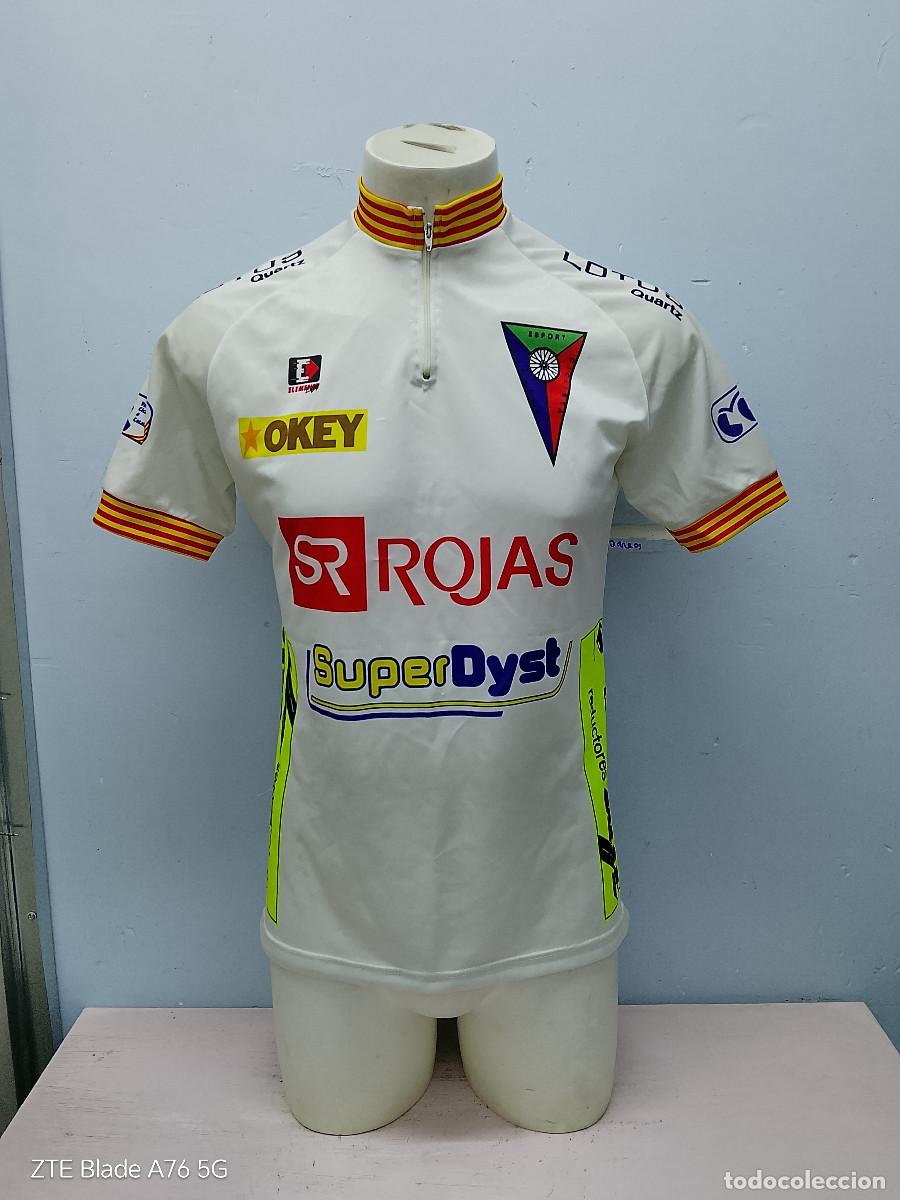 Coleccionismo deportivo: Volta Catalunya ciclismo ciclista 1980 cycling jersey vintage L 53cts