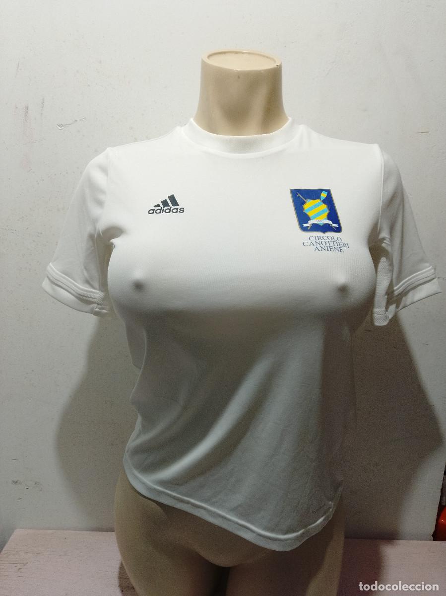 Coleccionismo deportivo: Circolo Canottieri Aniene Italia remo natacion prestige luxe academy watersports maglia girl chica M