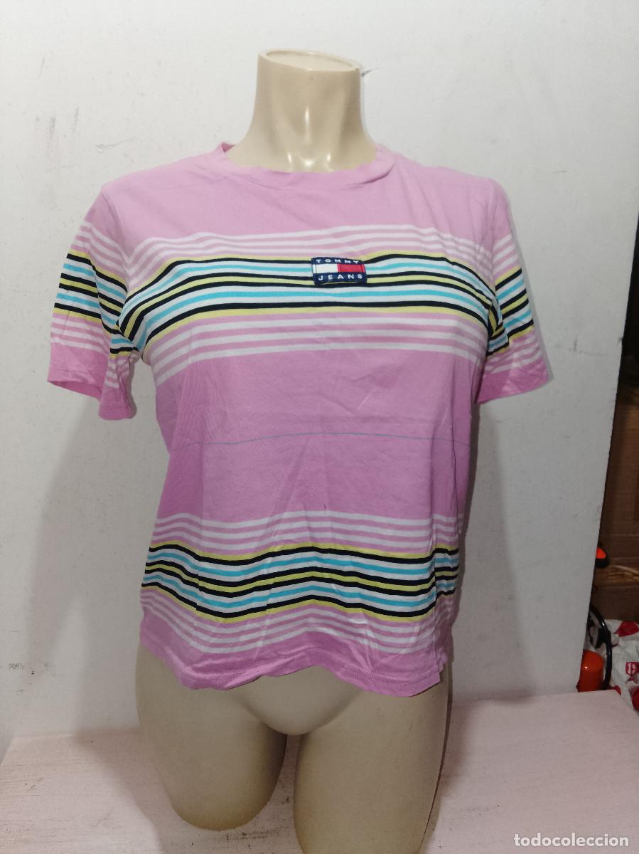 Coleccionismo deportivo: Tommy Hilfiger polo jersey camiseta girl nautico shirt woman sport L 53cts