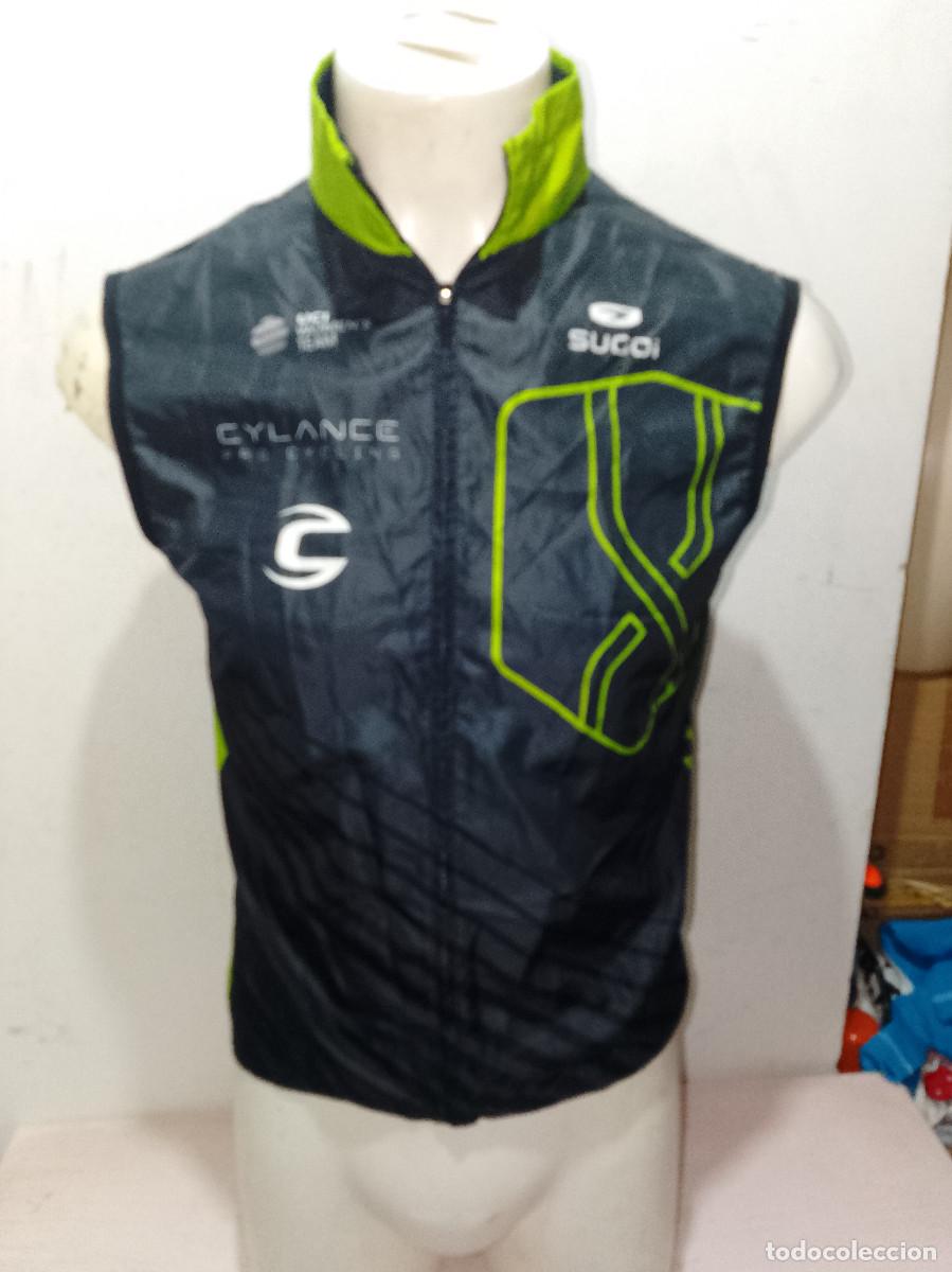 Coleccionismo deportivo: chaleco cortavientos ciclismo Cylance Pro Cycling Sugoi cycling maillot High Quality S 48cts