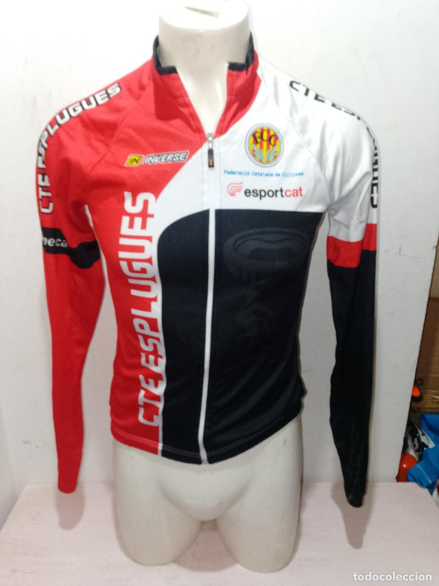 Coleccionismo deportivo: Catalunya maillot ciclismo ciclista M chica mujer girl woman Federaci&oacute; Catalana de Ciclisme 38cts
