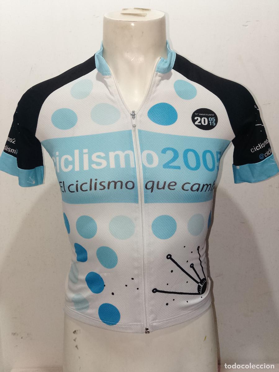 Coleccionismo deportivo: aniversario del blog de ciclismo Ciclismo2005 ciclista maillott S 38cts