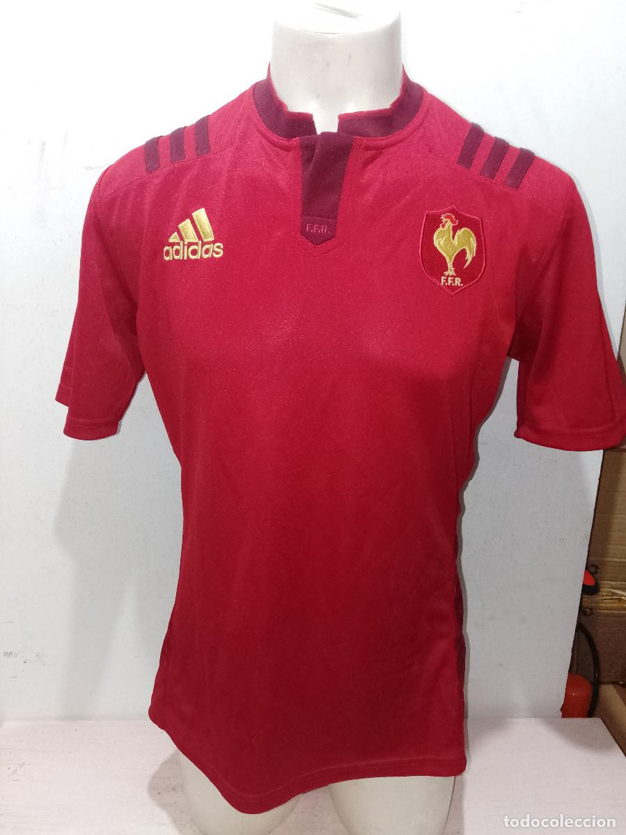 Coleccionismo deportivo: France Rugby jersey shirt camiseta national team L 62cts