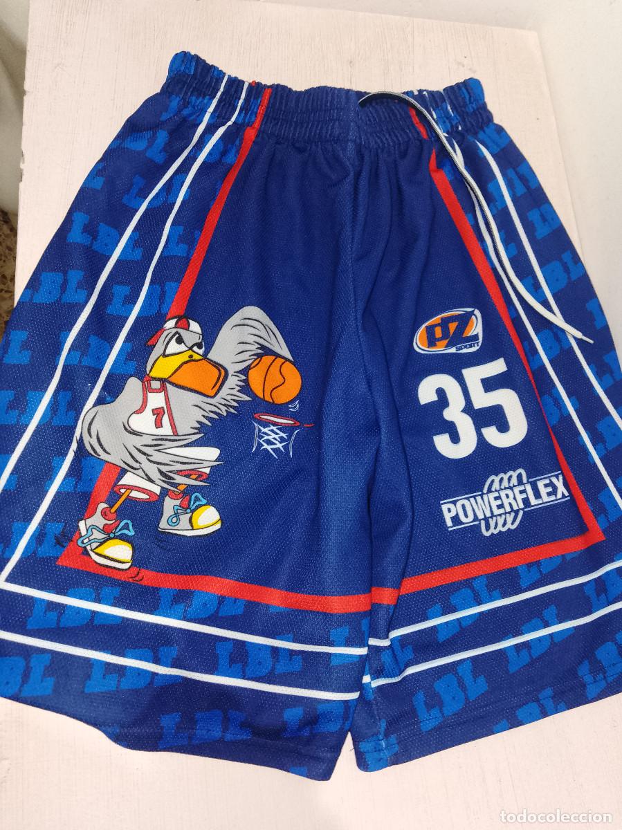 Coleccionismo deportivo: basketball shorts match worn pantalon basquet M basket player