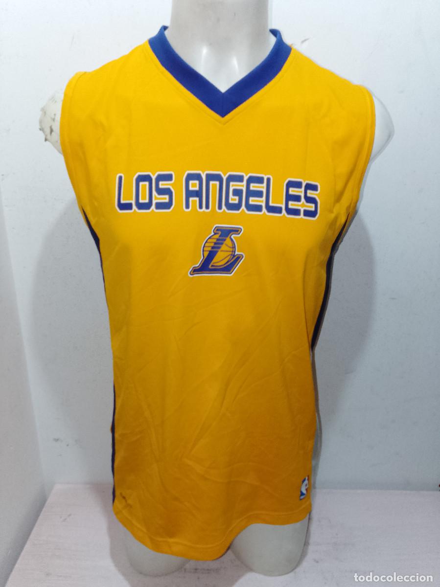 Coleccionismo deportivo: Los Angeles Lakers NBA camiseta shirt basketball basket S 55cts