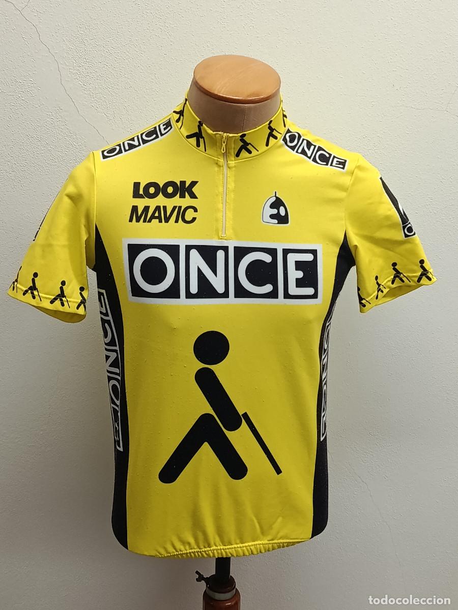 Coleccionismo deportivo: MAILLOT CICLISMO ONCE 1989. TALLA 6. ETXEONDO ORIGINAL DE FINALES DE LOS 90. NO REPLICA.
