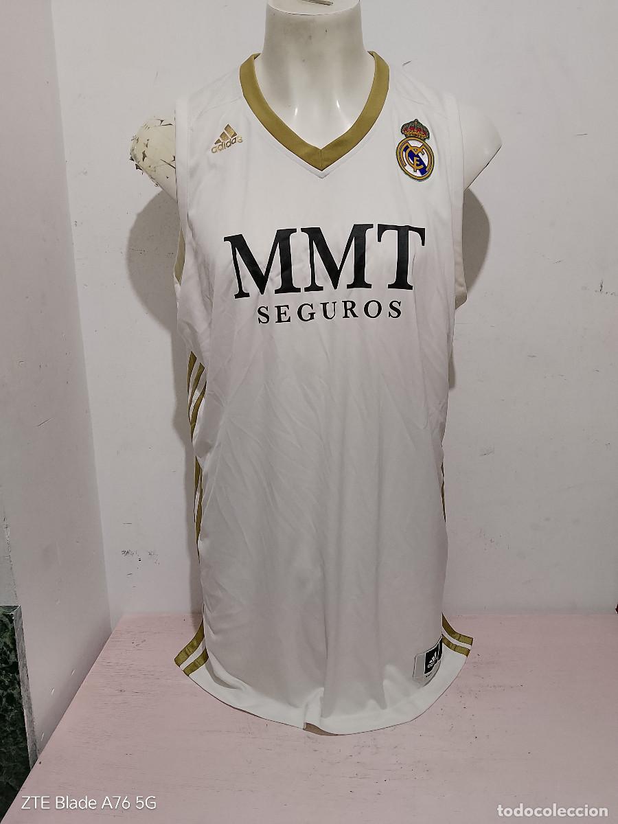 Coleccionismo deportivo: Real Madrid Baloncesto 2009 camiseta basket basquet shirt xl 66x96cts