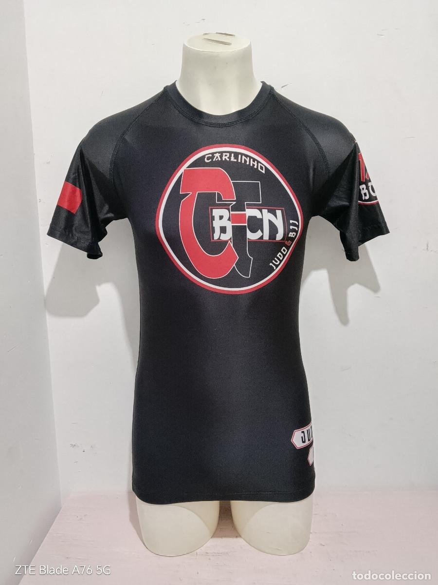 Coleccionismo deportivo: Old School Fighter MMA Jiu-Jitsu Carlinho team camiseta kick boxing martial arts M 45cts