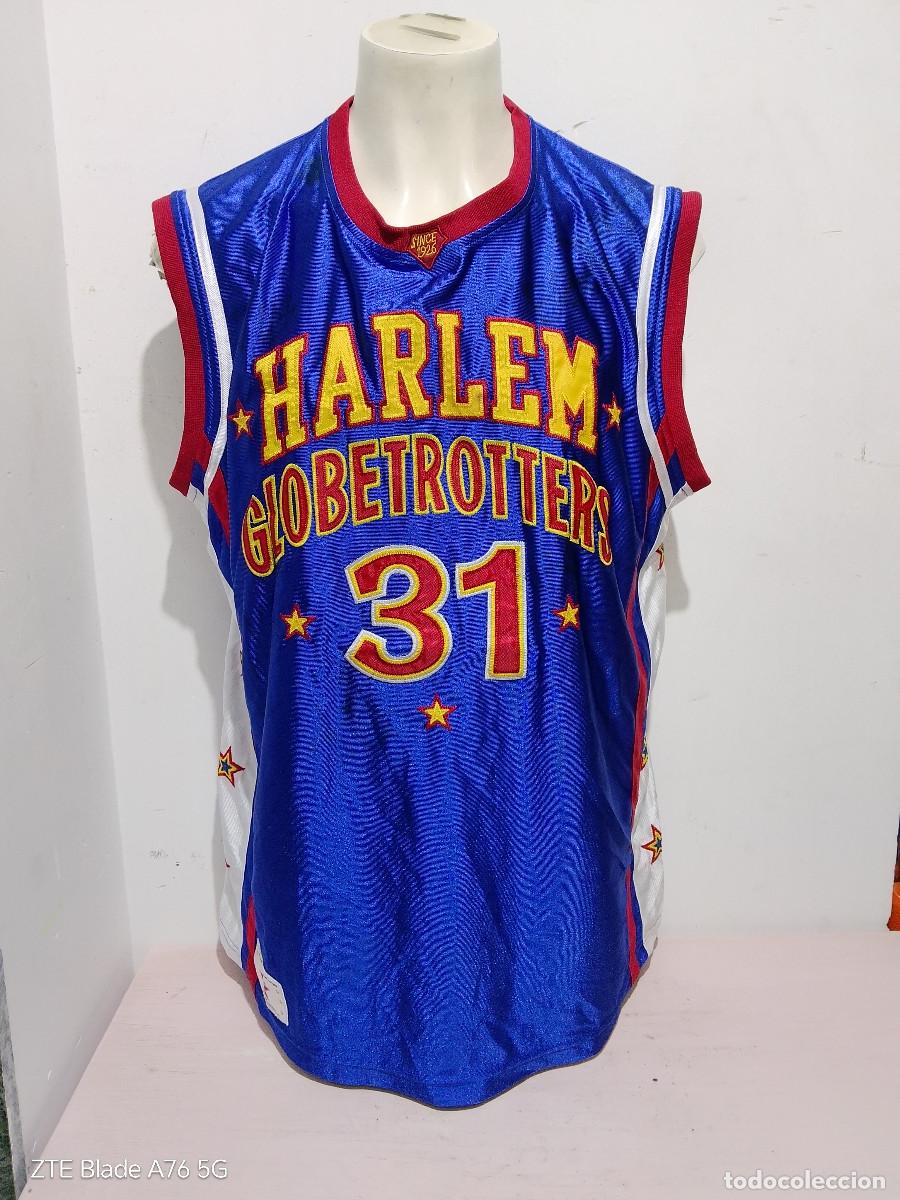 Coleccionismo deportivo: Harlem Globetrotters basketball basket shirt camiseta xl 65x92cts