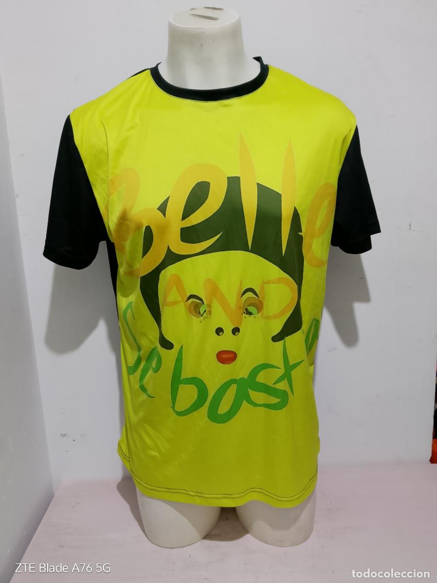 Coleccionismo deportivo: belle and sebastian Indie pop music camiseta shirt Glasgow band & rock L 58cts