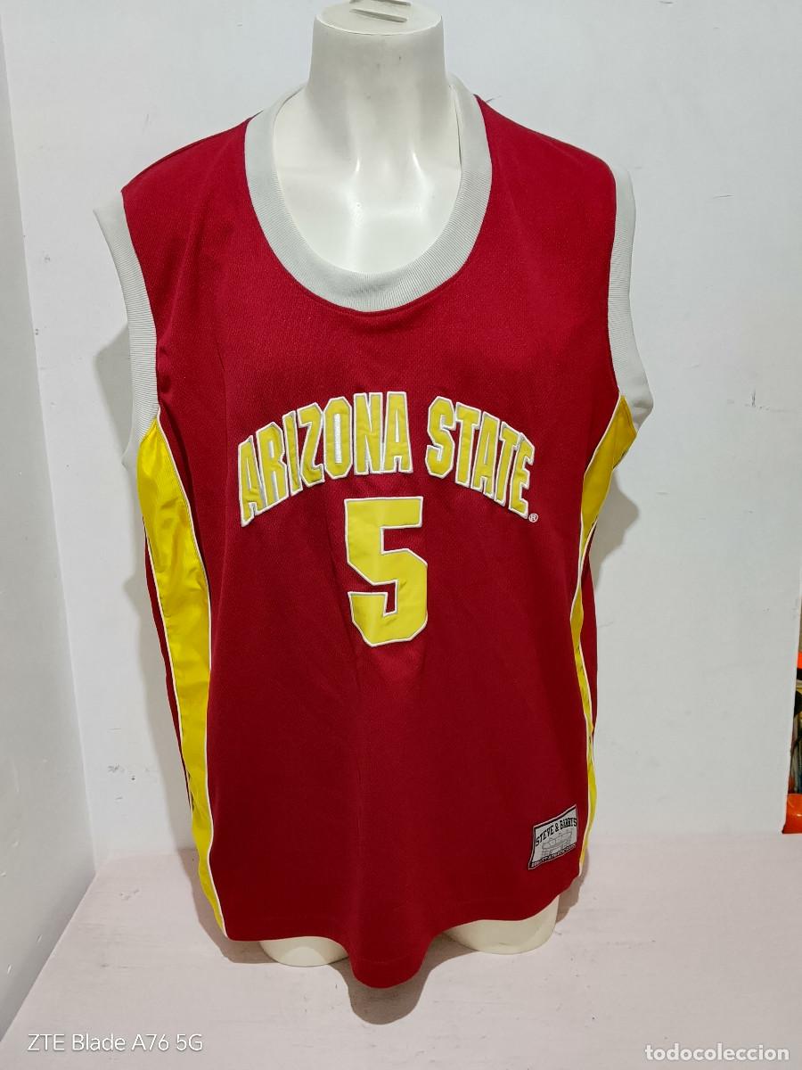 Coleccionismo deportivo: Arizona State Sun Devils Basketball camiseta shirt basket nba xxl 72x84cts