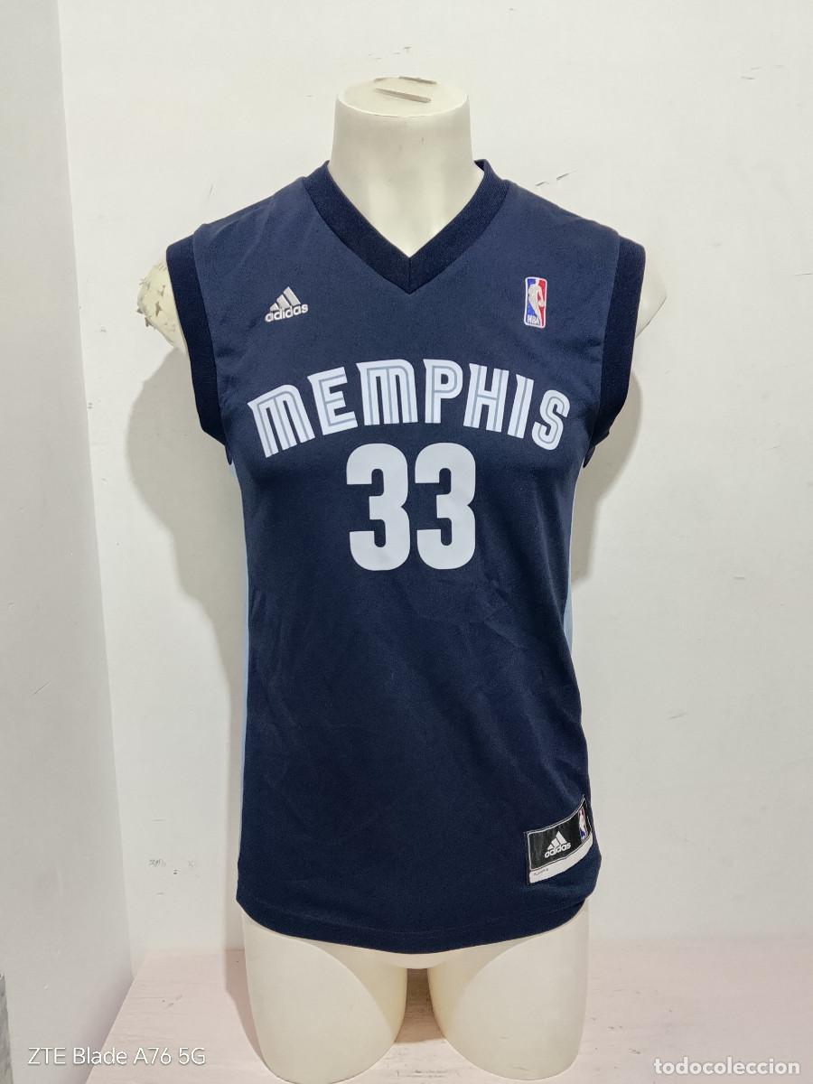 Coleccionismo deportivo: NBA Memphis Grizzlies Marc Gasol NBA camiseta basketball basket shirt camiseta 49x74cts S