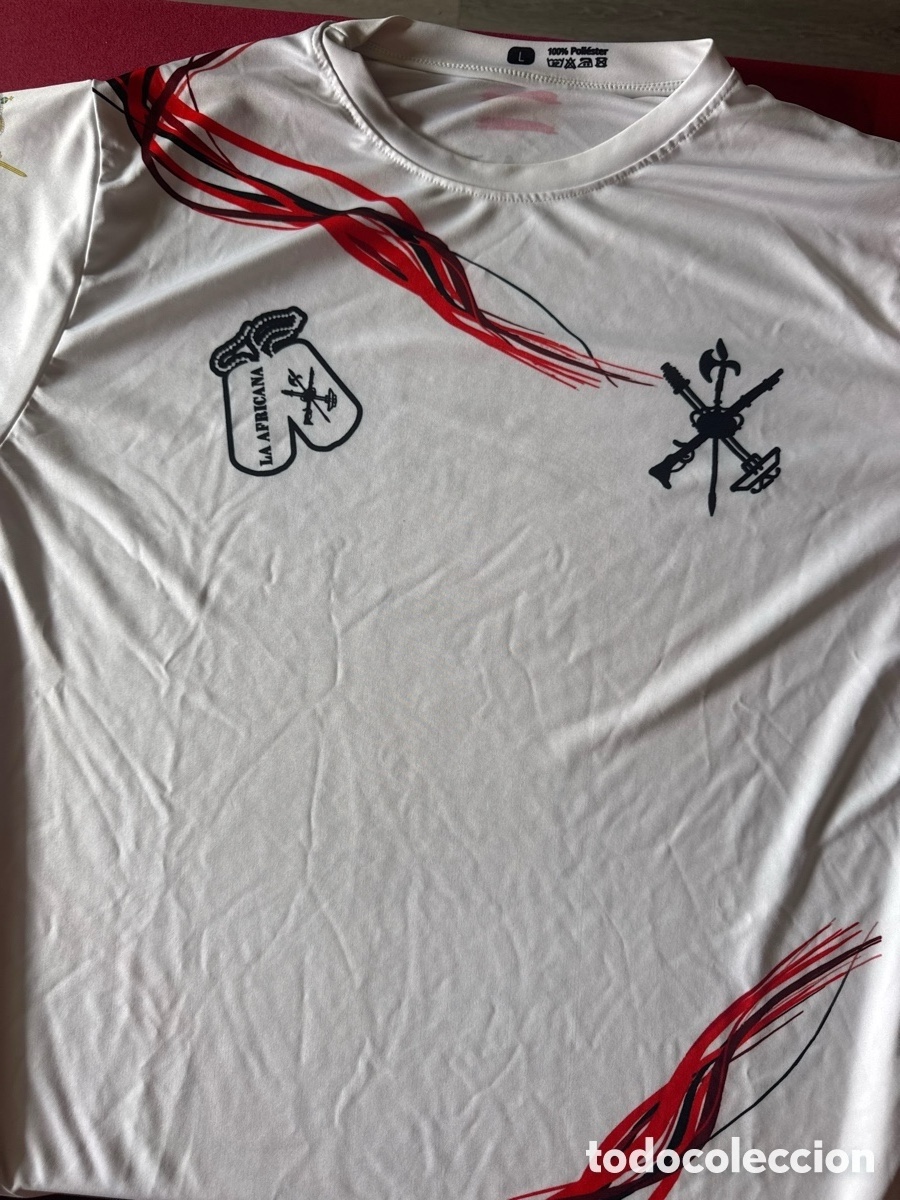 Coleccionismo deportivo: Camiseta Africana de la Legi&oacute;n de Melilla,XII edici&oacute;n