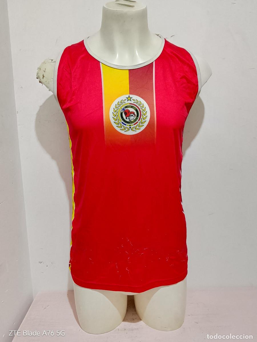 Coleccionismo deportivo: Vasile Surcica Espa&ntilde;a Spain Boxeo Boxing camiseta shirt M 52x74cts player fighter shirt match worn