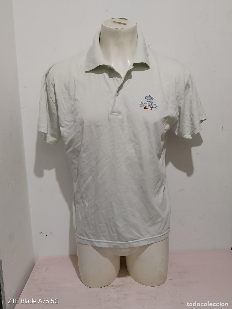 Coleccionismo deportivo: Real Club N&aacute;utico de Valencia Regata polo espa&ntilde;a spain shirt camiseta L 58cts regatta vela patin