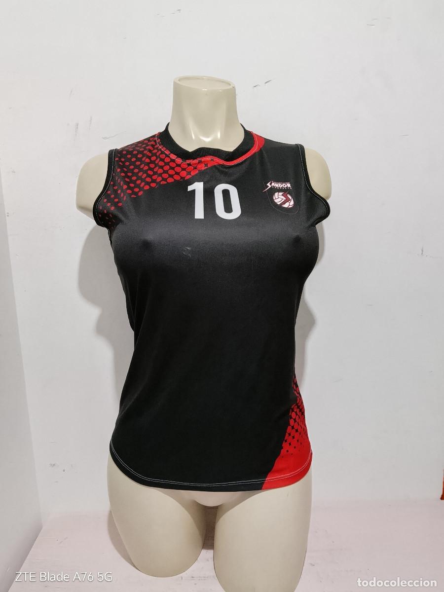 Coleccionismo deportivo: Sandor Cornella voleyball voleibol camiseta shirt chica mujer girl women L 47cts