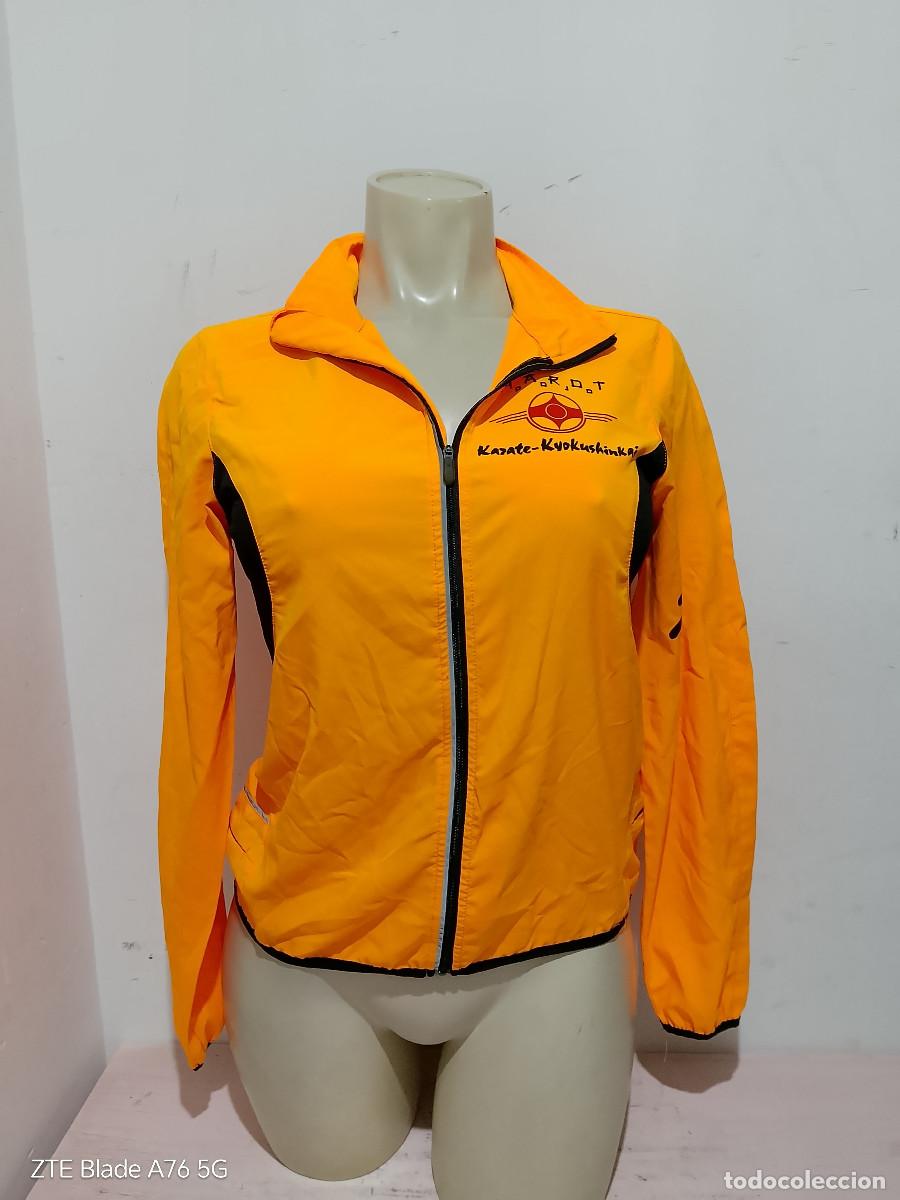 Colecionismo desportivo: Karate-Kyokushinkai karate chaqueta windstopper chica mujer girl woman s 48cts