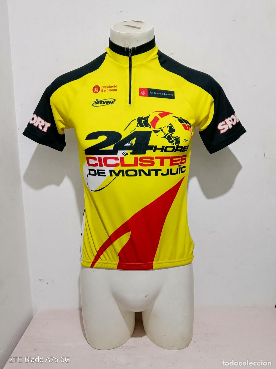 Coleccionismo deportivo: 24 Hores Ciclistes de Montju&iuml;c ciclismo ciclista maillot m 46cts