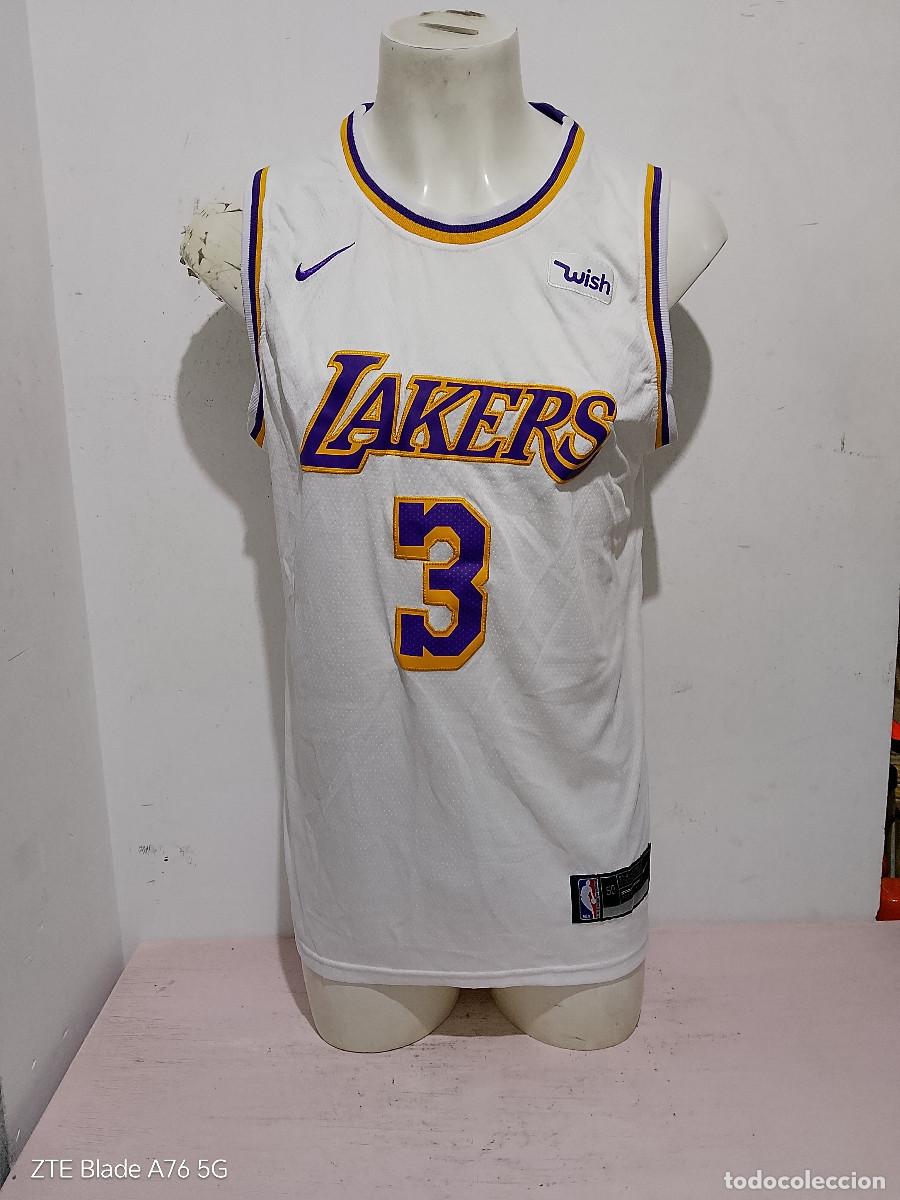 Coleccionismo deportivo: Anthony Davis Lakers NBA camiseta shirt basketball basket basquet camiseta M 50x80cts
