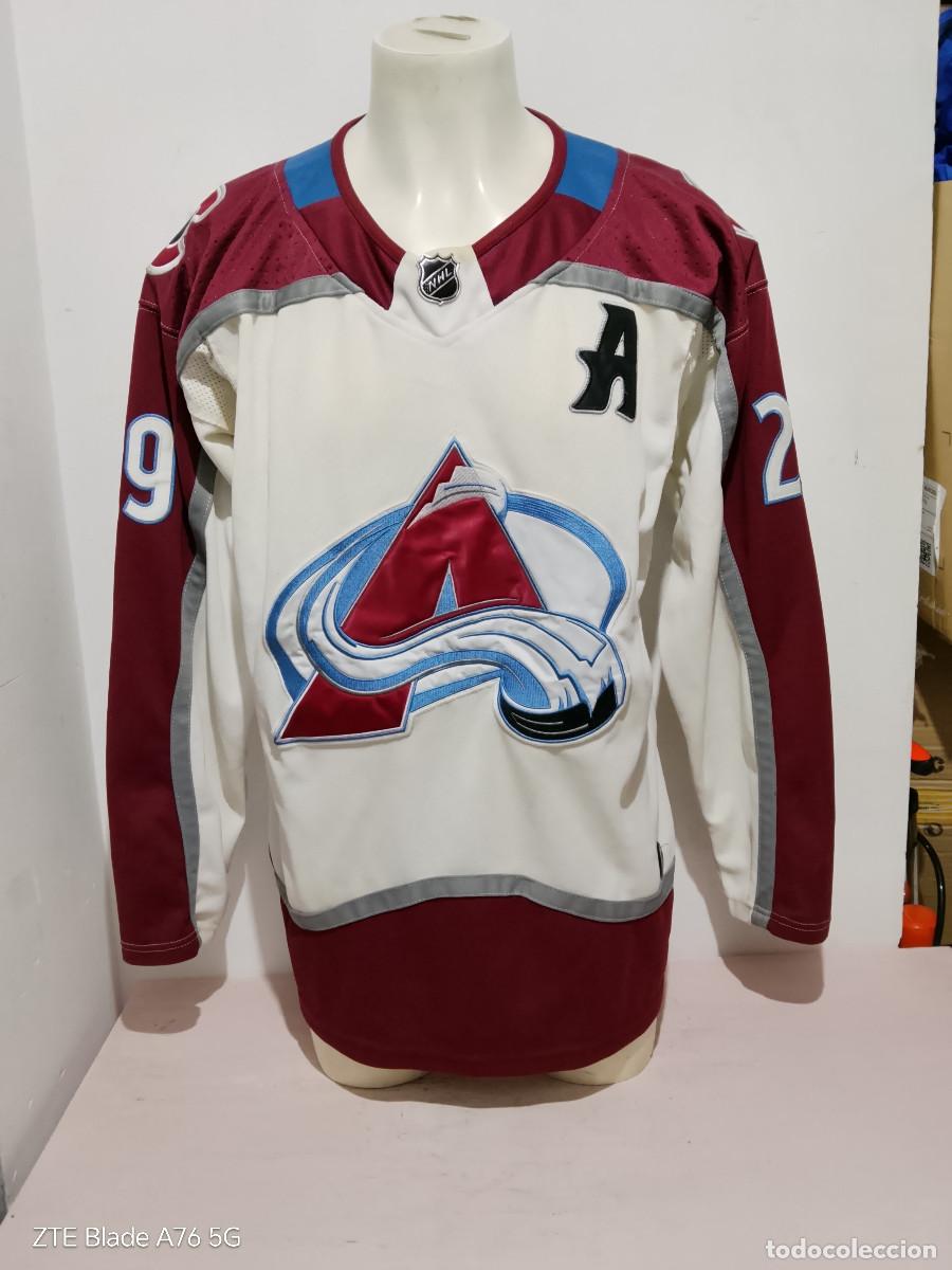 Coleccionismo deportivo: Colorado Avalanche NHL Ice hockey camiseta jersey shirt L 68cts hielo