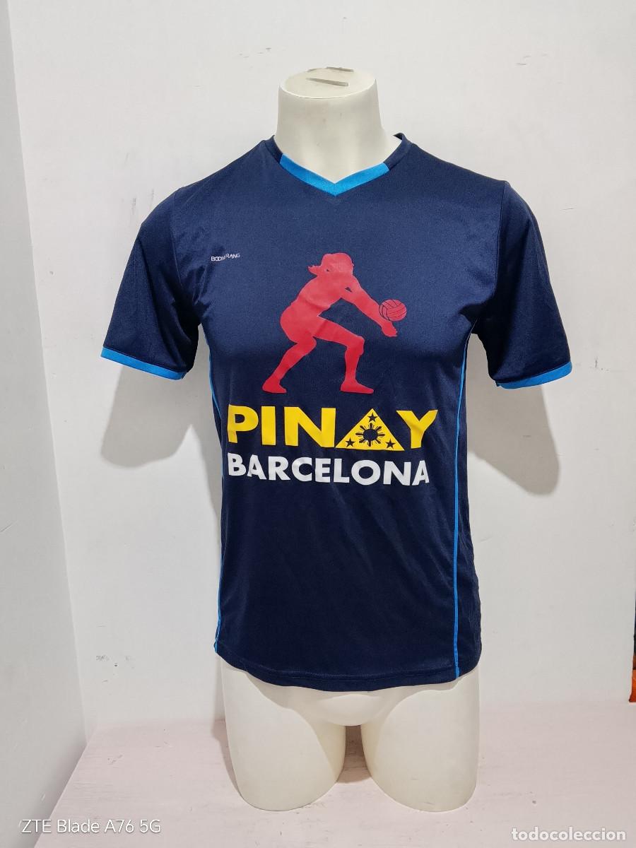 Coleccionismo deportivo: Pinay Barcelona Voleibol volleyball camiseta shirt femenino chica mujer girl M 50cts