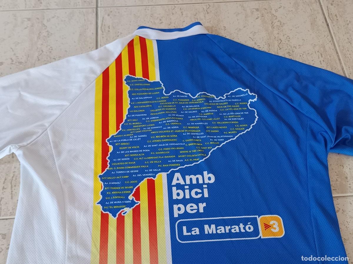 Coleccionismo deportivo: MAILLOT CICLISTA LA MARAT&Oacute; DE TV3 2012 &ndash; INVERSE &ndash; TALLA XL
